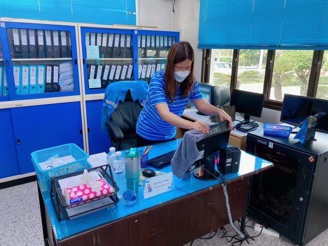 การประปาส่วนภูมิภาคสาขากุยบุรี จัดกิจกรรม 5 ส. (Big Cleaning Day)