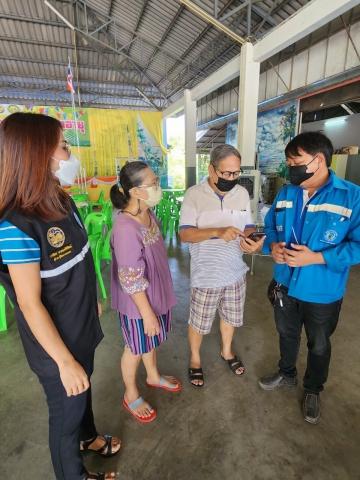 กปภ.สาขาราชบุรี ออกให้บริการรับคำร้องขอติดตั้งประปาใหม่ ในพื้นที่ตำบลหินกอง