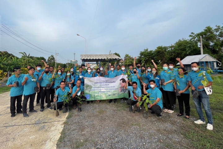 การประปาส่วนภูมิภาคสาขาคลองหลวง จัดกิจกรรมปลูกต้นไม้ ภายใต้โครงการ กปภ.ปลูกป่าเพื่อแผ่นดินเทิดพระเกียรติพระบาทสมเด็จพระบรมชนกาธิเบศร มหาภูมิพลอดุลยเดชมหาราช บรมนาถบพิตร (Fathers Land) ปี 2566 และเนื่องในวันต้นไม้ประจำปีของชาติ ประจำปี 2566