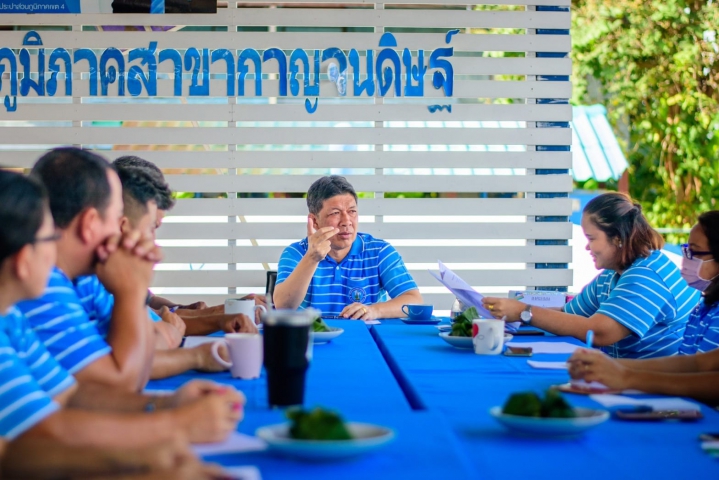 กปภ.สาขากาญจนดิษฐ์จัดกิจกรรม สนทนายามเช้า (Morning Talk) ครั้งที่ 9/2566 ประจำเดือน มิถุนายน 2566 แลกเปลี่ยน เรียนรู้