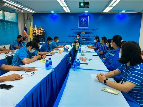 กปภ.สาขากุยบุรีดำเนินโครงการสนทนายามเช้า (Morning talk) ประจำเดือนกรกฎาคม 2566 และการให้ความรู้ การปรับปรุงการทำงานด้วยระบบ KAIZEN