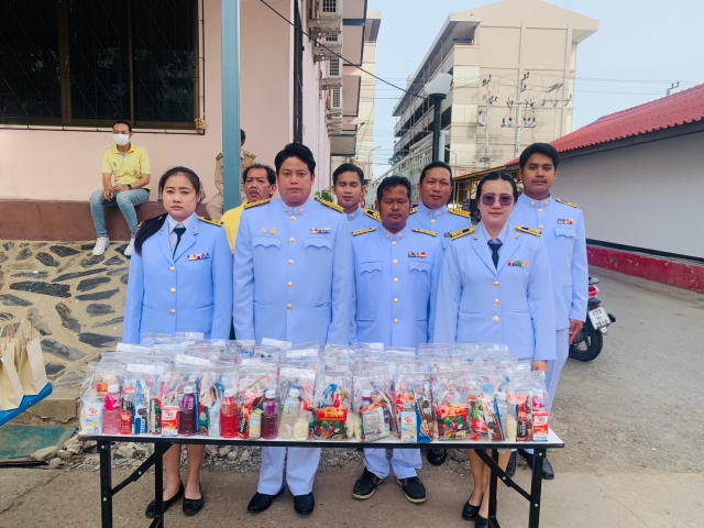 กปภ.สาขาตะพานหิน ร่วมกิจกรรมทำบุญตักบาตรเฉลิมพระเกียรติพระบาทสมเด็จพระเจ้าอยู่หัว เนื่องในโอกาสวันเฉลิมพระชนมพรรษา 28 กรกฎาคม 2566