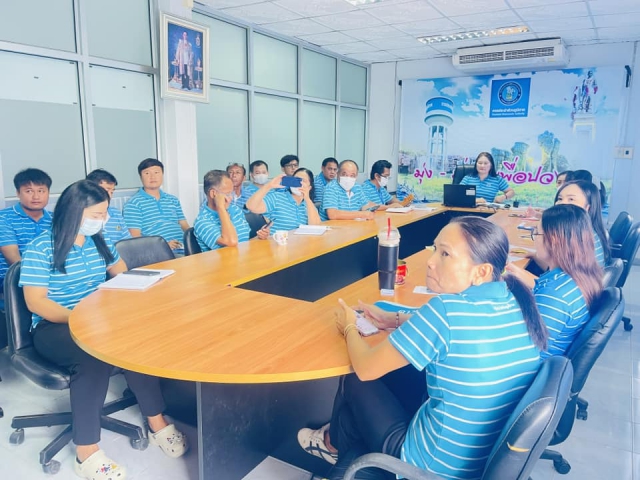 การประปาส่วนภูมิภาคสาขาแก้งคร้อ จัดกิจกรรมสนทนายามเช้า (Morning Talk) ครั้งที่ 12/2566