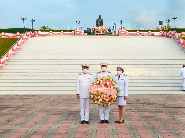 การประปาส่วนภูมิภาคสาขาประจวบคีรีขันธ์ เข้าร่วมพิธีวางพวงมาลาถวายราชสักการะ เนื่องในวันคล้ายวันสวรรคตพระบาทสมเด็จพระจอมเกล้าเจ้าอยู่หัว