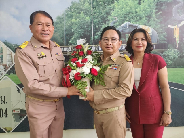 กปภ.สาขาราชบุรี ร่วมกับ กปภ.ข.3 ให้การต้อนรับผู้อำนวยการแขวงทางหลวงราชบุรี เข้าพบแสดงความยินดีในการรับตำแหน่งใหม่