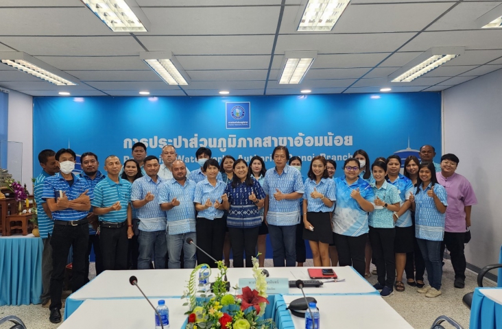 กปภ.สาขาอ้อมน้อย จัดกิจกรรมสนทนายามเช้า (Morning Talk) ครั้งที่ 1/2567