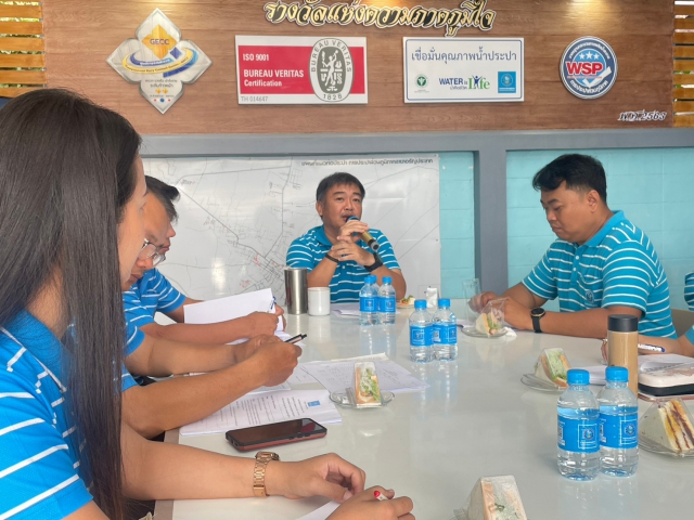 การประปาส่วนภูมิภาค (กปภ.) สาขาอรัญประเทศ จัดกิจกรรมสนทนายามเช้า (Morning Talk) ครั้งที่ 1/2567 ประจำเดือนตุลาคม 2566 เมื่อวันที่ 26 ตุลาคม 2566 ณ มุมกาแฟ