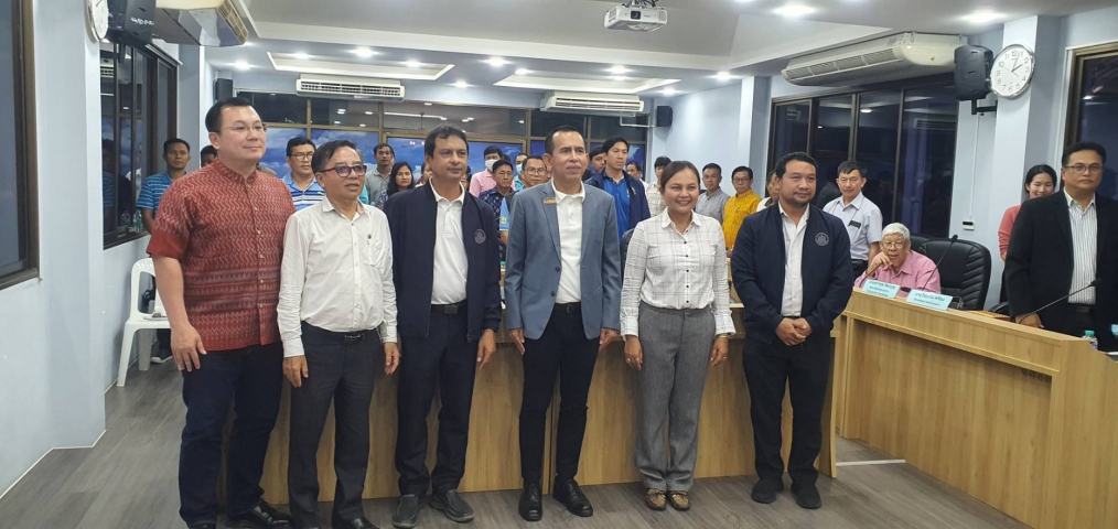 กปภ.สาขาภูเก็ต เข้าร่วมประชุมชี้แจงและประชาสัมพันธ์โครงการงานจ้างออกแบบงานก่อสร้างศึกษาความเหมาะสมและสำรวจออกแบบระบบป้องกันน้ำท่วมและระบบระบายน้ำหลักเพื่อบรรเทาปัญหาน้ำท่วมพื้นที่ชุมชนลุ่มน้ำภาคใต้ ระยะที่ 4