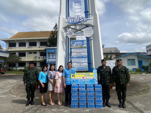 การประปาส่วนภูมิภาค สาขาอรัญประเทศ เข้าร่วมพิธีเปิดการฝึกอบรมชุดปฏิบัติการกิจการพลเรือน กองกำลังป้องกันชายแดน ประจำปี 2567