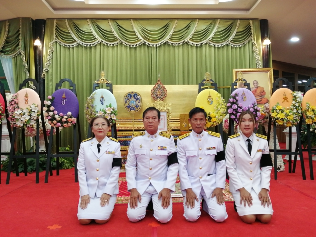 การประปาส่วนภูมิภาคสาขาท่าตะโก ร่วมพระพิธีธรรมสวดพระอภิธรรมพระราชมงคลวัชราจารย์ (พัฒน์ ปุญฺญกาโม) อำเภอหนองบัว จังหวัดนครสวรรค์