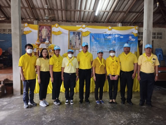 การประปาส่วนภูมิภาคสาขาท่าแซะ ร่วมกิจกรรม จิตอาสาพัฒนาเพื่อสำนึกในพระมหากรุณาธิคุณในโอกาสวันสำคัญของชาติไทย