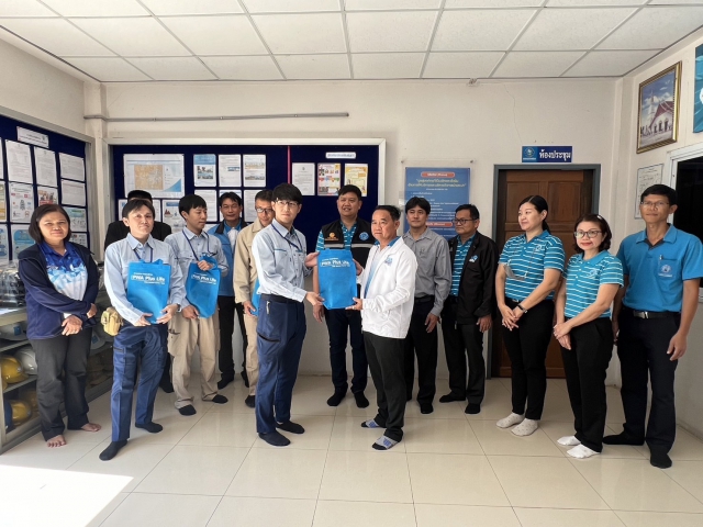 การประปาส่วนภูมิภาคสาขาขอนแก่น (พ)ร่วมกับ กปภ.ข.6 เเละ กองฝึกอบรมภูมิภาค 2 ให้การต้อนรับผู้เชี่ยวชาญจาก Saitama Prefectural Public Enterprise Bureau (SPEB) ประเทศญี่ปุ่นในโอกาสมาเยี่ยมชม สถานีผลิตน้ำบ้านโกทา กปภ.สาขาสาขาขอนแก่น (พ)