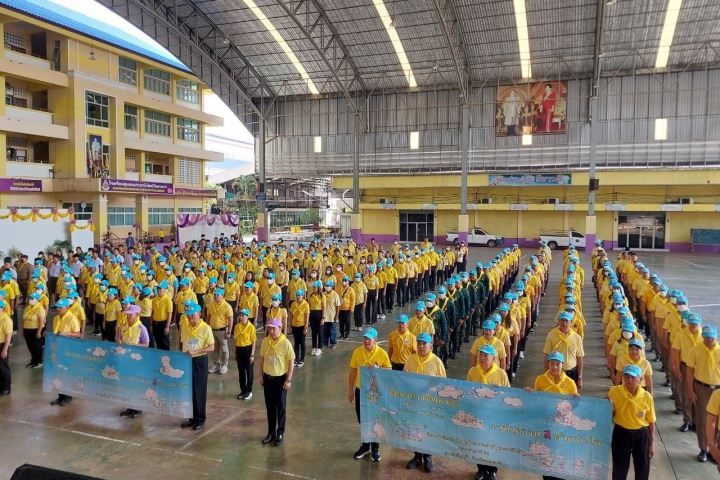 กปภ.สาขารังสิต(พ) ร่วมโครงการกิจกรรมจิตอาสาเราทำความดี ด้วยหัวใจเนื่องในวันพ่อขุนรามคำแหงมหาราช (วันที่ระลึกถึงพ่อขุนรามคำแหงมหาราชที่ได้ทรงคิดประดิษฐ์อักษรไทย)