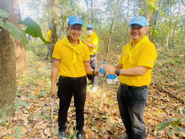 กปภ.ส่วนภูมิภาคสาขาอรัญประเทศ เข้าร่วมกิจกรรมจิตอาสาพัฒนา เนื่องวันพ่อขุนรามคำแหงมหาราช