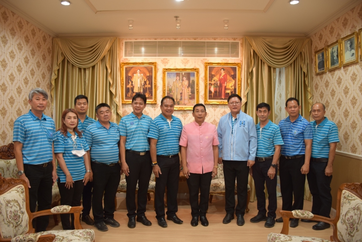 กปภ.สาขาระยอง และ กปภ.สาขาในจังหวัดระยอง เข้าพบผู้ว่าราชการ จ.ระยอง เนื่องในโอกาสวันขึ้นปีใหม่ ๒๕๖๗