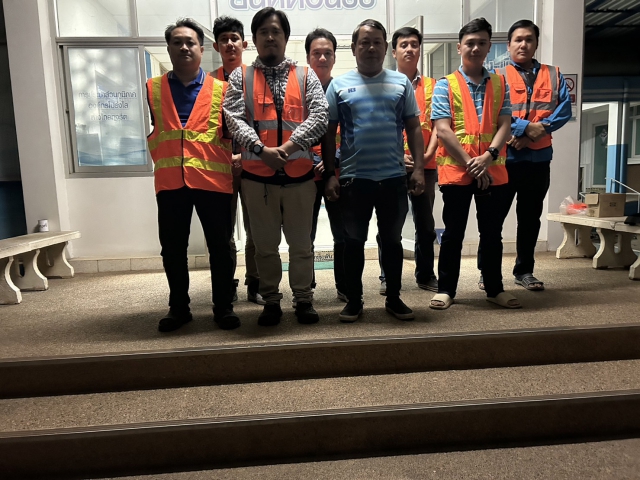 กปภ.สาขากำแพงเพชร ระบายตะกอนในเส้นท่อ ตามแผนในโครงการจัดการน้ำสะอาด Water Safety Plan