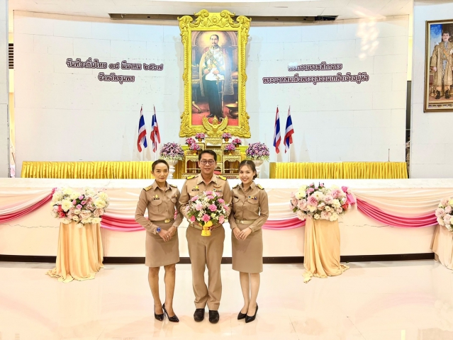 การประปาส่วนภูมิภาคสาขาชุมพร ร่วมกิจกรรม พิธีถวายราชสักการะพระบาทสมเด็จพระจุลจอมเกล้าเจ้าอยู่หัว เนื่องในวันท้องถิ่นไทย