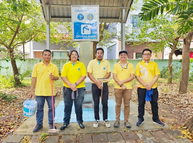 การประปาส่วนภูมิภาคสาขาปทุมธานี รายงานผลการดำเนินการทำความสะอาดแท่นน้ำประปาดื่มได้ เพื่อสร้างความพึงพอใจ ประทับใจ และความมั่นใจในคุณภาพน้ำของ กปภ. ให้กับลูกค้า ประจำเดือนมีนาคม 2567