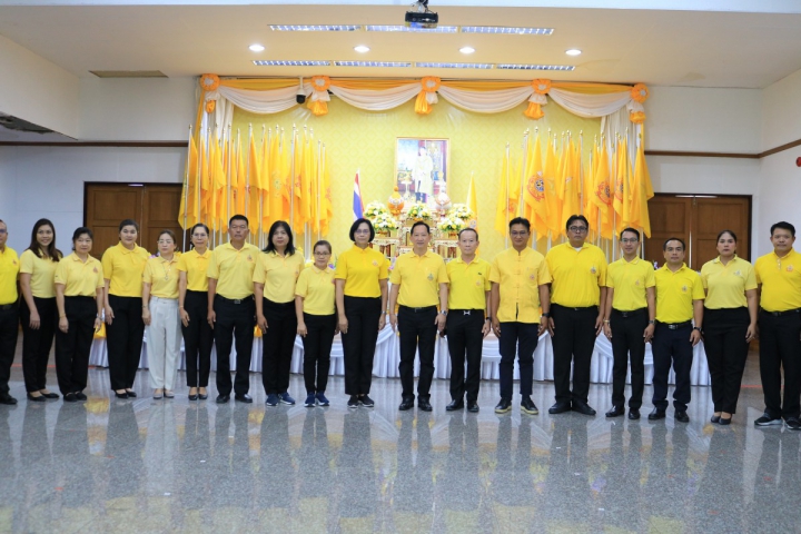 กปภ.สาขาธัญบุรี ร่วมพิธีเปิดกิจกรรม เดิน วิ่ง ปั่น ธงตราสัญลักษณ์งานเฉลิมพระเกียรติ พระบาทสมเด็จพระเจ้าอยู่หัว เนื่องในโอกาสพระราชพิธีมหามงคลเฉลิมพระชนมพรรษา 6 รอบ 28 กรกฎาคม 2567