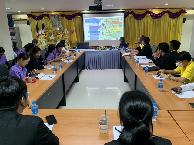 การประปาส่วนภูมิภาค (กปภ.) ให้การต้อนรับสำนักงานบริหารหนี้สาธารณะ กระทรวงการคลัง เพื่อติดตามความก้าวหน้าโครงการลงทุนภาครัฐระหว่างดำเนินโครงการประจำปีงบประมาณ ๒๕๖๗ ของโครงการก่อสร้างปรับปรุงขยายการประปาส่วนภูมิภาค (กปภ.) สาขาพัทยา - แหลมบัง ศรีราชา ปี ๒๕๕๙