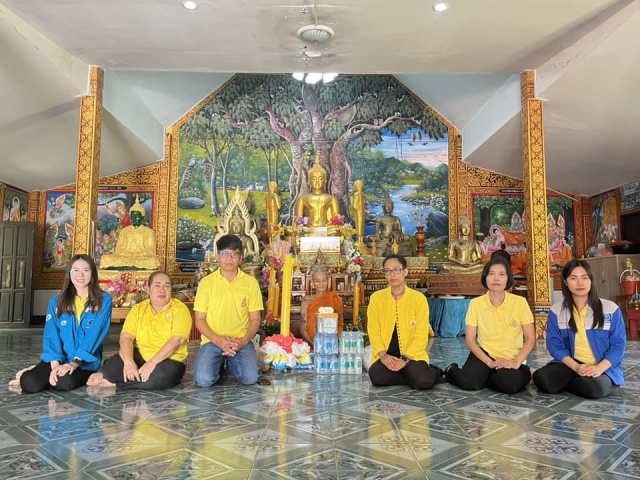 การประปาส่วนภูมิภาคสาขาเถิน จัดกิจกรรม ถวายเทียนพรรษา ประจำปี 2567