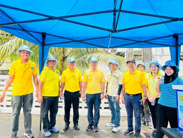 กปภ.สาขาตะกั่วป่า สนับสนุนน้ำดื่มบรรจุขวดตราสัญลักษณ์ กปภ. ให้กับที่ว่าการอำเภอตะกั่วป่า ภายใต้โครงการกปภ.ปันน้ำใจ (PWA Care)