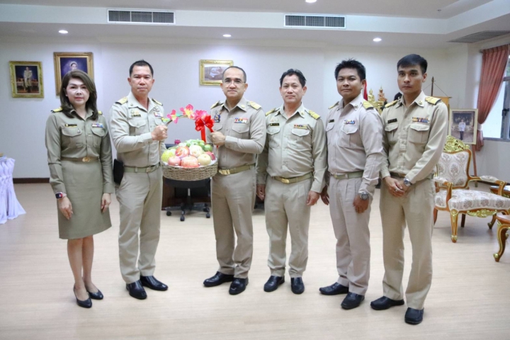 ผู้จัดการ.กปภ.สาขากุยบุรี เข้าพบผู้ว่าราชการจังหวัดประจวบคีรีขันธ์ เพื่อรายงานตัวเนื่องในโอกาสที่ย้ายมาดำรงตำแหน่งใหม่
