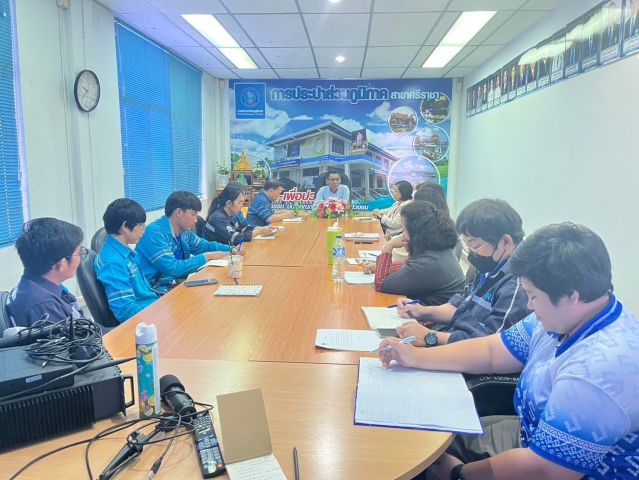 กปภ.สาขาศรีราชา จัดกิจกรรมโครงการสนทนายามเช้า (Morning Talk) ครั้งที่ 2 /2568 ประจำเดือนพฤศจิกายน 2567