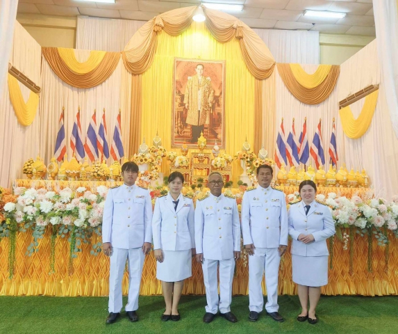 กปภ.สาขาพนมสารคามเข้าร่วมกิจกรรม เนื่องในวันคล้ายวันพระบรมราชสมภพพระบาทสมเด็จพระบรมชนกาธิเบศร มหาภูมิพลอดุลยเดชมหาราช บรมนาถบพิตร วันชาติ และวันพ่อแห่งชาติ วันที่ 5 ธันวาคม 2567