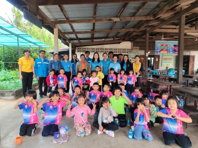 การประปาส่วนภูมิภาคสาขาแก้งคร้อ จัดกิจกรรม พี่อิ่มใจ ให้น้องอิ่มท้อง เนื่องในงานวันเด็กแห่งชาติ ประจำปี พ.ศ. 2568
