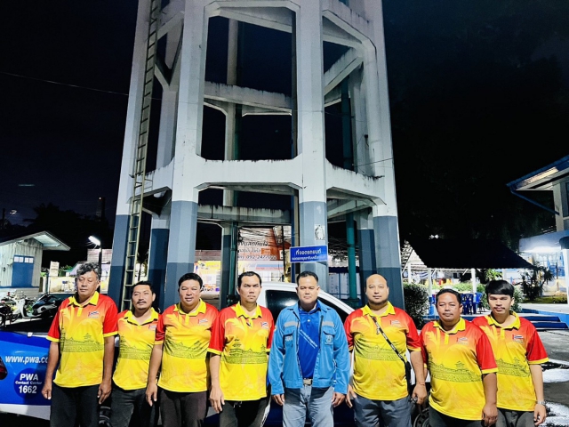 กปภ.สาขาระนอง ปฏิบัติการค้นหาจุดแตกรั่ว ด้วยการทำ Step Test ลดน้ำสูญเสีย ตามแผนประจำเดือน มีนาคม 2568