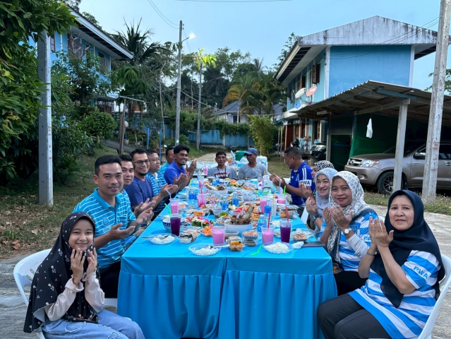 กิจกรรมรอมฎอนสัมพันธ์ละศีลอด (เปิดปอซอ) ในเดือนรอมฎอน สร้างสายใย สู่ครอบครัว การประปาส่วนภูมิภาคสาขาสายบุรี