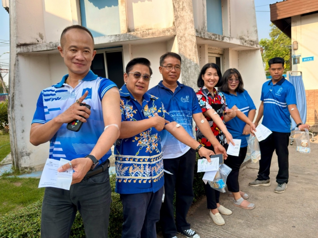 การประปาส่วนภูมิภาค (กปภ.) สาขาพระนครศรีอยุธยา (พ.) ได้จัดกิจกรรม ตรวจสุขภาพประจำปี 2568 ให้กับ ผู้บริหารและพนักงาน