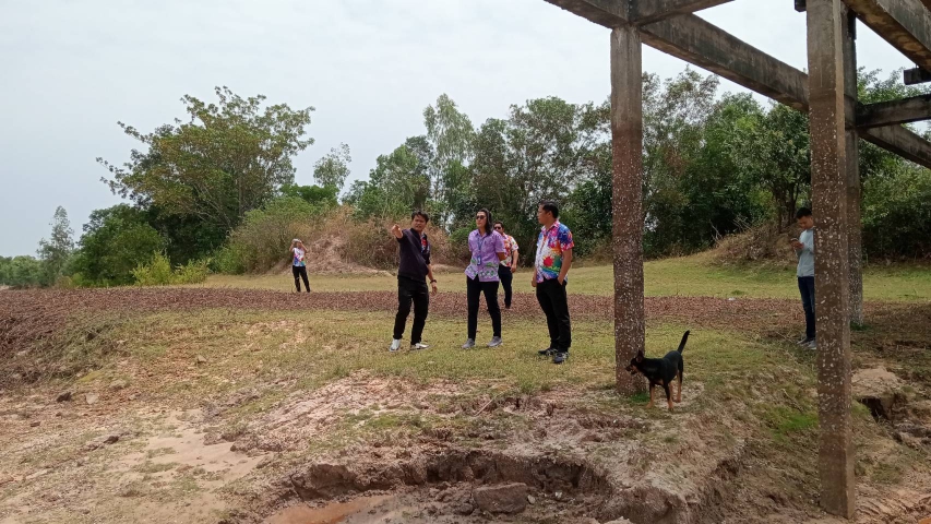 กผว.6 ลงพื้นที่สำรวจและวางแผนรับมือภัยแล้ง ปี 2568 กปภ.สาขากุฉินารายณ์