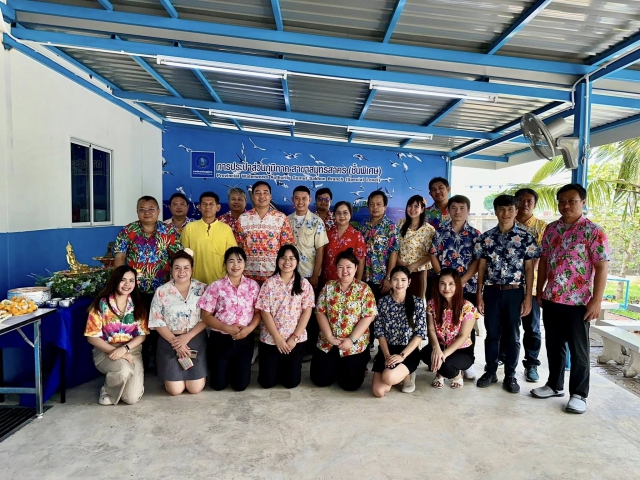 กปภ.สาขาสมุทรสาคร (พ) จัดกิจกรรมสรงน้ำพระ, พระแม่ธรณี และพิธีรดน้ำดำหัวขอพรผู้อาวุโสและผู้บริหาร เนื่องในเทศกาลสงกรานต์ 2568