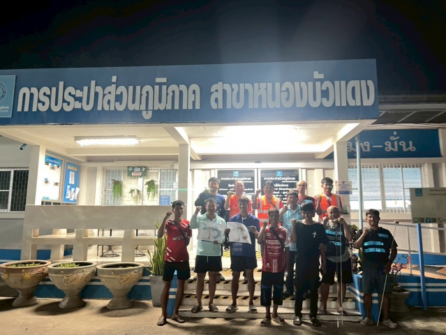กปภ.สาขาหนองบัวแดง เมื่อวันที่ 21 เมษายน 2568 ออกสำรวจหาท่อแตก-รั่ว โดยวิธี (STEP TEST) ตามนโยบายการลดน้ำสูญเสียของ กปภ.