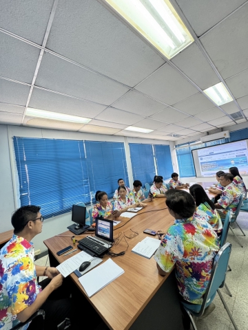 การประปาส่วนภูมิภาคสาขาบ้านโป่ง จัดกิจกรรม Morning Talk ครั้งที่ 7/2568 ประจำเดือน เมษายน 2568