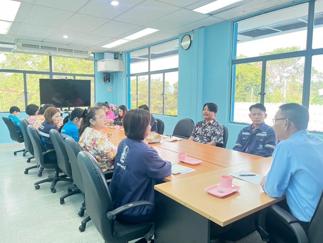 กปภ.สาขาศรีราชาจัดกิจกรรมสนทนายามเช้า (Morning Talk) ประจำเดือนมีนาคม 2568