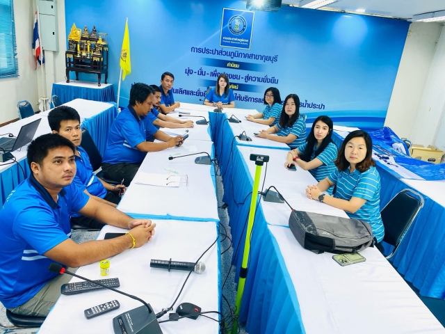 กปภ.สาขากุยบุรี ดำเนินโครงการสนทนายามเช้า (Morning Talk) ประจำเดือนเมษายน 2568 และเข้าร่วมพิธีเปิดโครงการ Step Test Day Season 2 "Leak รั่วไม่หลีกเลี่ยง" พร้อมเดินหน้าลดน้ำสูญเสีย มุ่งสู่การให้บริการที่เป็นเลิศ