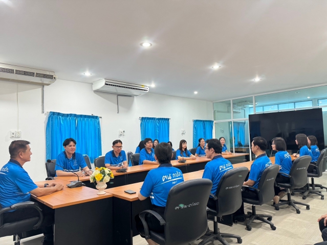 กปภ.สาขาลำปาง จัดกิจกรรมสนทนายามเช้า (morning Talk) ครั้งที่ ๗/๒๕๖๘