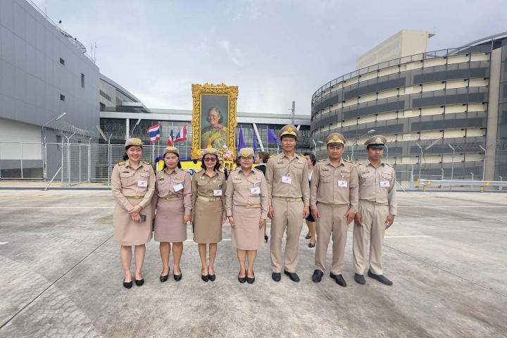 กปภ.ข.6 ร่วมเฝ้าฯส่งเสด็จ กรมสมเด็จพระเทพรัตนราชสุดาฯ
