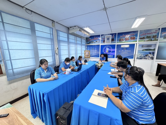 การประปาส่วนภูมิภาคสาขาตราด จัดกิจกรรมประชุม morning talk ครั้งที่ 8/2568