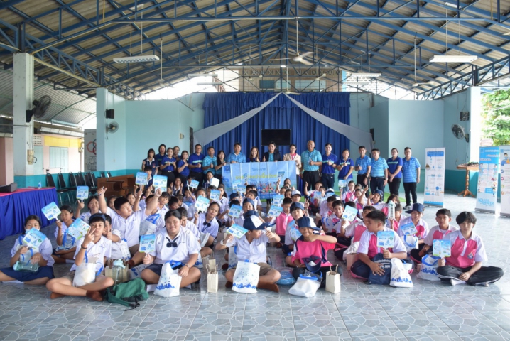 กปภ.สาขาระยอง ร่วมกับ บริษัท ยูยูฯ จัดกิจกรรมโครงการ "อาสาประปาเพื่อปวงชน" ประจำปี ๒๕๖๘ ณ โรงเรียนบ้านหนองจอก