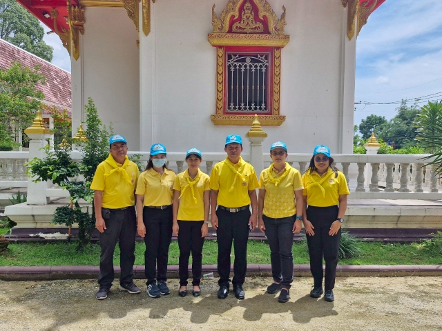 การประปาส่วนภูมิภาคสาขาทุ่งสง ร่วมกิจกรรมจิตอาสาพัฒนา เตรียมพื้นที่รับเสด็จฯ สมเด็จพระกนิษฐาธิราชเจ้า กรมสมเด็จพระเทพรัตนสุดาฯ