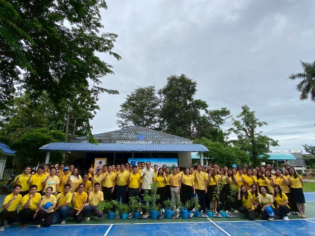 กปภ.ข. 10 จัดพิธีทำบุญตักบาตรข้าวสาร อาหารแห้ง และกิจกรรมปลูกต้นไม้เพิ่มพื้นที่สีเขียว เนื่องในโอกาสวันเฉลิมพระชนมพรรษา พระบาทสมเด็จพระเจ้าอยู่หัว รัชกาลที่ 10
