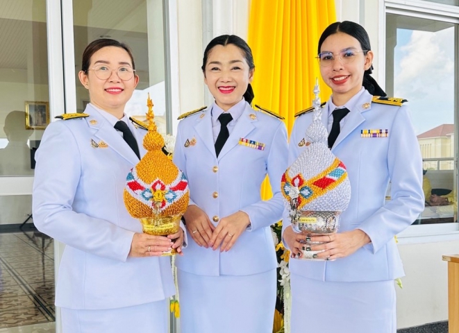 กปภ.สาขาภูเก็ต เข้าร่วมพิธีถวายเครื่องราชสักการะและวางพานพุ่มและพิธีจุดเทียนถวายพระพรชัยมงคล เนื่องในโอกาสวันเฉลิมพระชนมพรรษา 28 กรกฎาคม 2568
