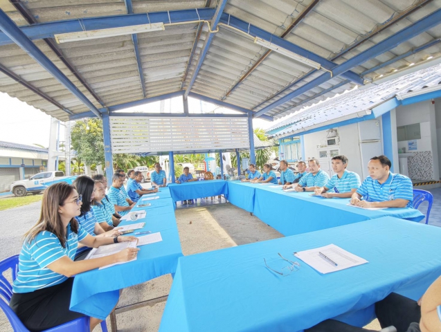 การประปาส่วนภูมิภาคสาขากาญจนดิษฐ์ จัดกิจกรรมสนทนายามเช้า (Morning Talk) ประจำเดือน กรกฎาคม 2568
