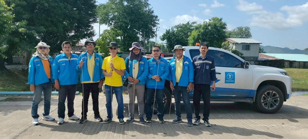 กปภ.สาขากาญจนบุรี ลงพื้นที่ ทำ Step Test ค้นหาท่อแตกรั่ว ลดปัญหาการเกิดน้ำสูญเสีย