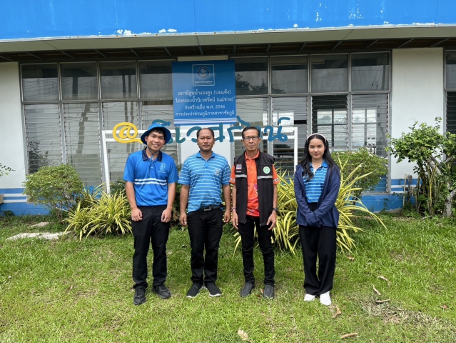 กรค.6 ลงพื้นที่เก็บตัวอย่างน้ำประปา ในโครงการ น้ำประปาดื่มได้"