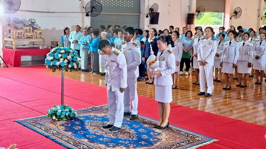 กปภ.สาขาปราณบุรี เข้าร่วมกิจกรรมเฉลิมพระเกียรติสมเด็จพระนางเจ้าสิริกิติ์ พระบรมราชินีนาถพระบรมราชชนนีพันปีหลวง เนื่องในโอกาสวันเฉลิมพระชนมพรรษา 12 สิงหาคม 2568